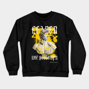 Leader not follower Crewneck Sweatshirt